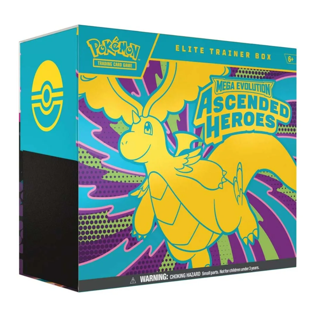 Pokémon TCG: [ME2.5] Ascended Heroes Elite Trainer Box (With Shrink)