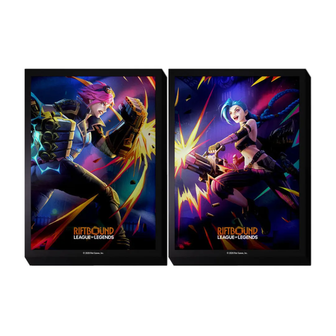 Riftbound: League of Legends Sleeves - Vi vs Jinx