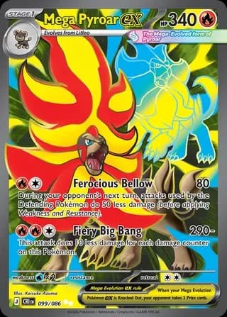 Mega Pyroar ex